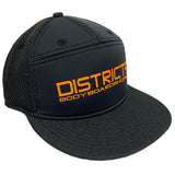 D5 FLAT BRIM 7 PANEL SNAP BACK CAP - D5 BODYBOARD SHOP