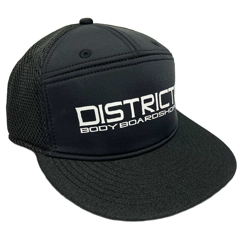 D5 FLAT BRIM 7 PANEL SNAP BACK CAP - D5 BODYBOARD SHOP