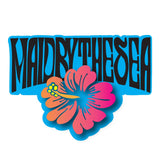MBTS HIBISCUS VINYL STICKER - D5 BODYBOARD SHOP