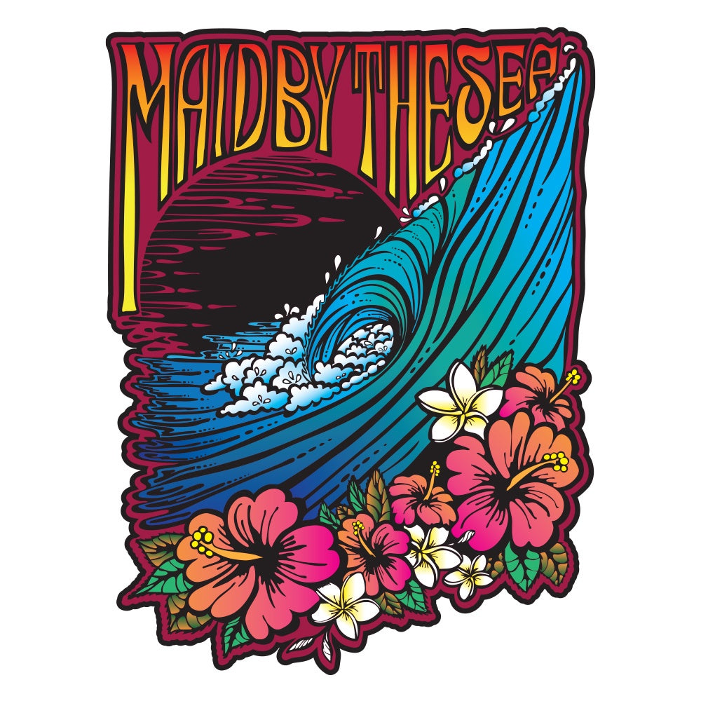 MBTS TROPICS VINYL STICKER - D5 BODYBOARD SHOP