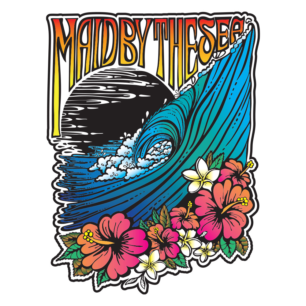 MBTS TROPICS VINYL STICKER - D5 BODYBOARD SHOP