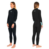 REEFLEX LADIES ECLIPSE CHEST ZIP 3/2MM SEALED STEAMER 2022 - D5 BODYBOARD SHOP