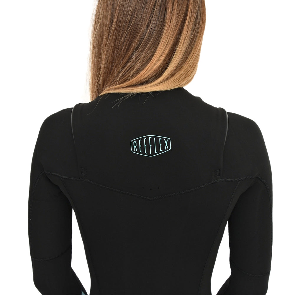 REEFLEX LADIES ECLIPSE CHEST ZIP 3/2MM SEALED STEAMER 2022 - D5 BODYBOARD SHOP