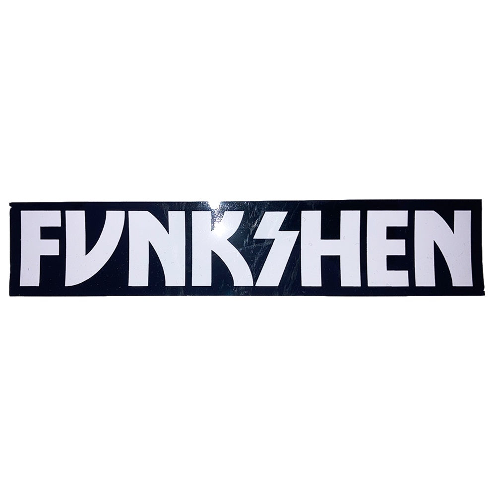 FUNKSHEN WORD STICKER - D5 BODYBOARD SHOP