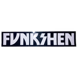 FUNKSHEN WORD STICKER - D5 BODYBOARD SHOP