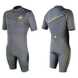 GYROLL PRIMUS 2:2 ZIPPERLESS SPRING SUIT - GUNMETAL S22/23 - D5 BODYBOARD SHOP