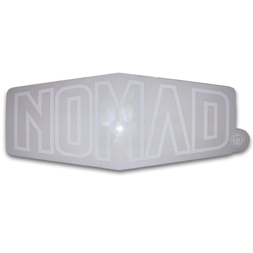 NOMAD WORD STICKER - D5 BODYBOARD SHOP