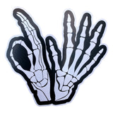 D5 BONES BLACK&WHITE VINYL STICKER
