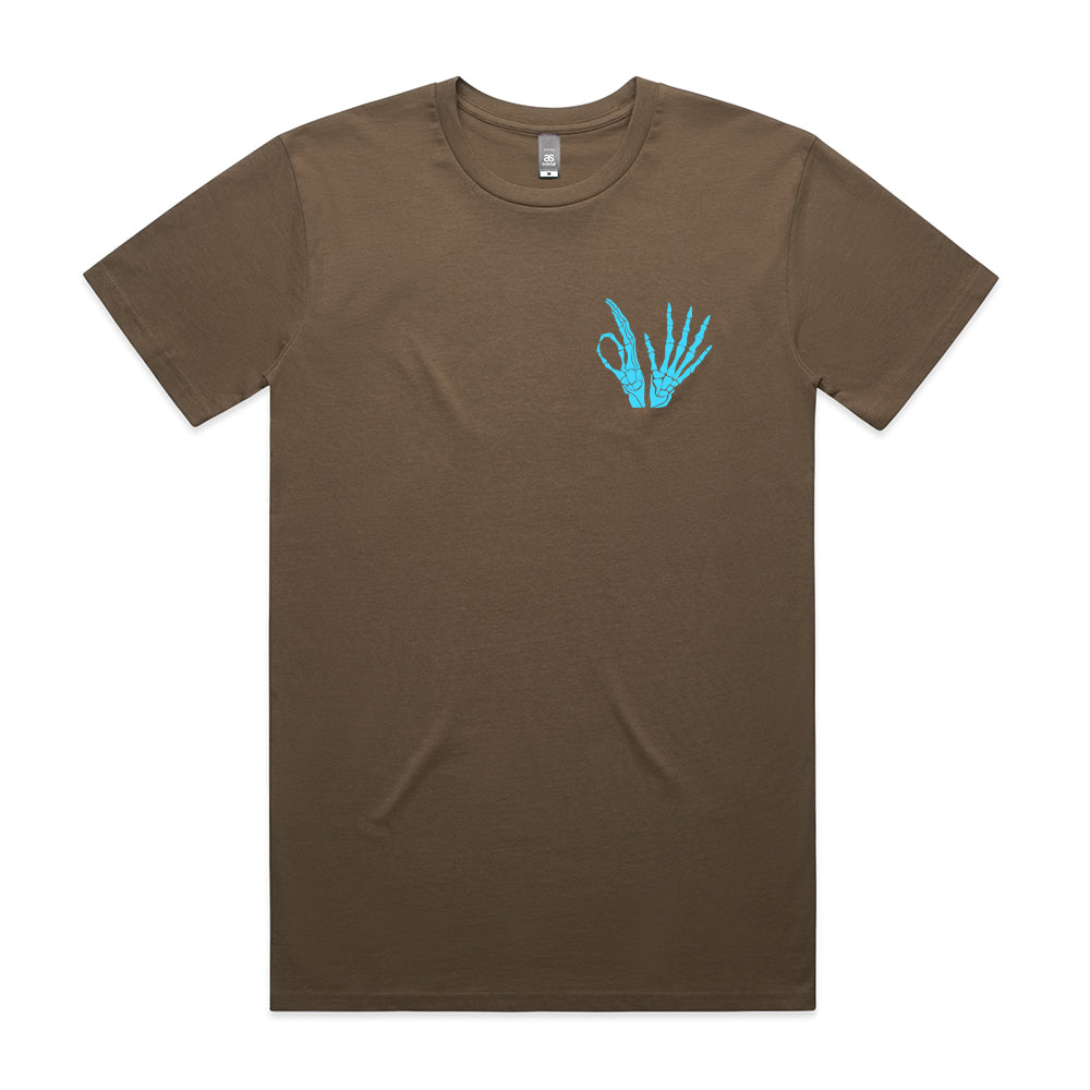 D5 BONES TSHIRT - D5 BODYBOARD SHOP