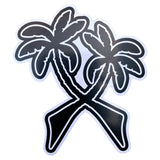 D5 CROSS EM' BLACK&WHITE VINYL STICKER