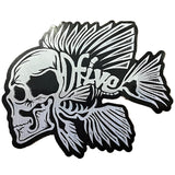FISH OUT OF WATER STICKER - 13CM