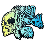 FISH OUT OF WATER STICKER - 10CM