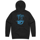 D5 OG PALM HOODED JUMPER - D5 BODYBOARD SHOP