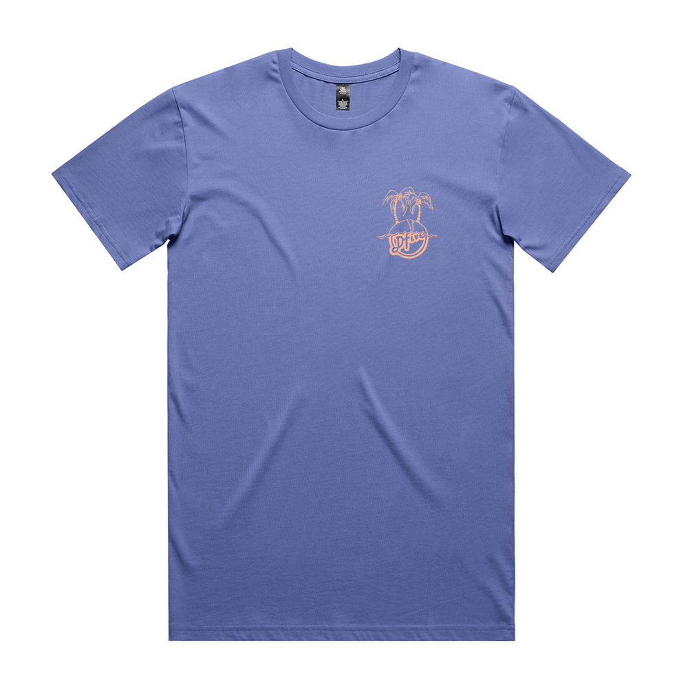 D5 OG PALM TSHIRT - D5 BODYBOARD SHOP