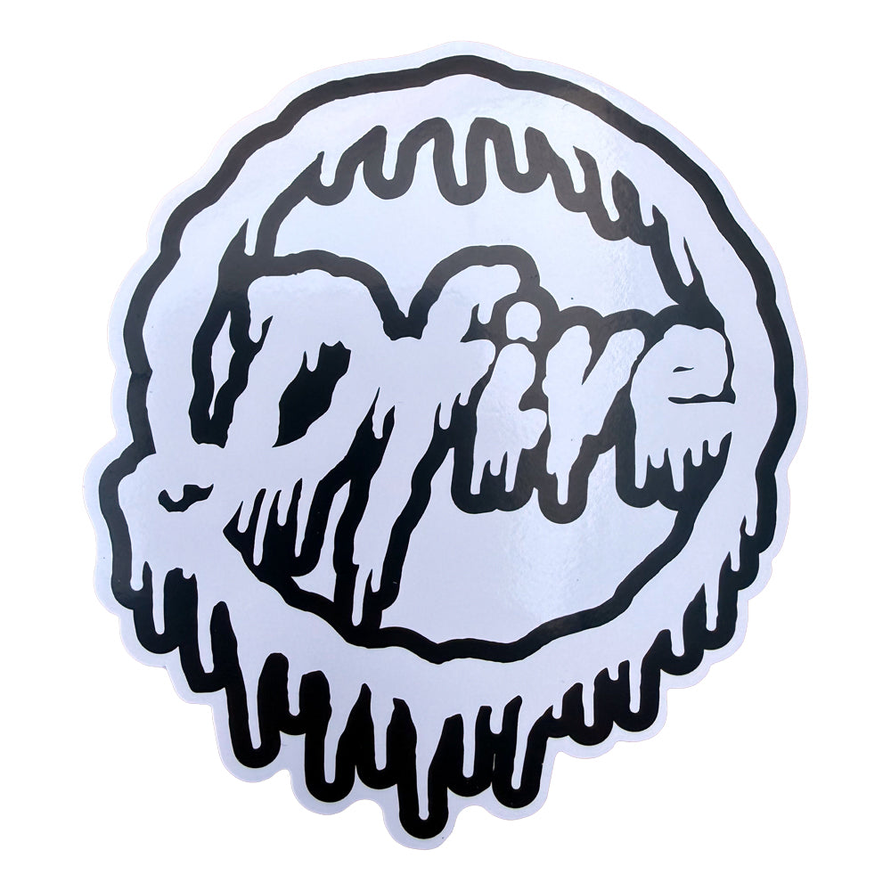 D5 SLIMEBALL BLACK&WHITE VINYL STICKER