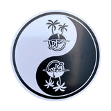 D5 YING YANG BLACK&WHITE VINYL STICKER