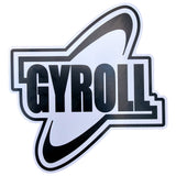 GYROLL BLACK&WHITE VINYL STICKER