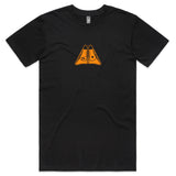 GYROLL FINS TEE - ORANGE - D5 BODYBOARD SHOP