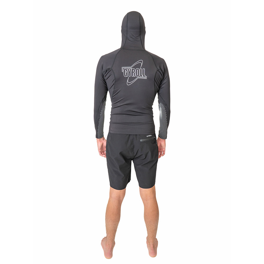 GYROLL HOODED LONG SLEVE LYCRA RASH VEST
