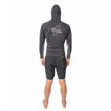 GYROLL HOODED LONG SLEVE LYCRA RASH VEST