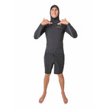 GYROLL HOODED LONG SLEVE LYCRA RASH VEST