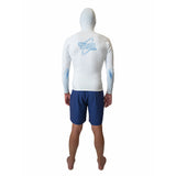 GYROLL HOODED LONG SLEVE LYCRA RASH VEST