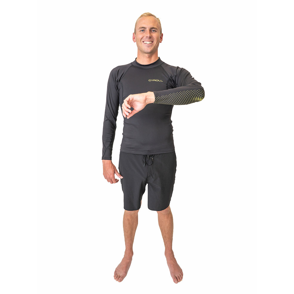 GYROLL LONG SLEVE LYCRA RASH VEST