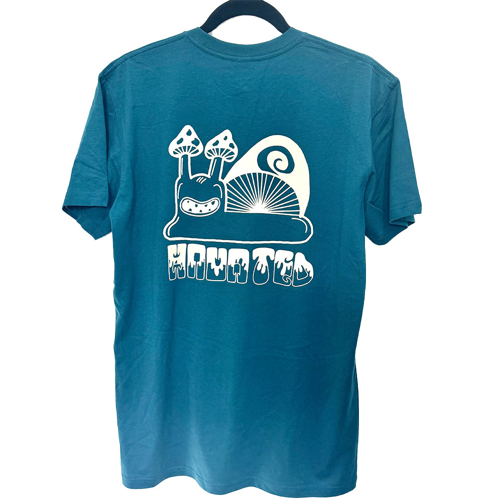 MUSHY SNAIL - HAUNTED CLOTHING TSHIRT - D5 BODYBOARD SHOP
