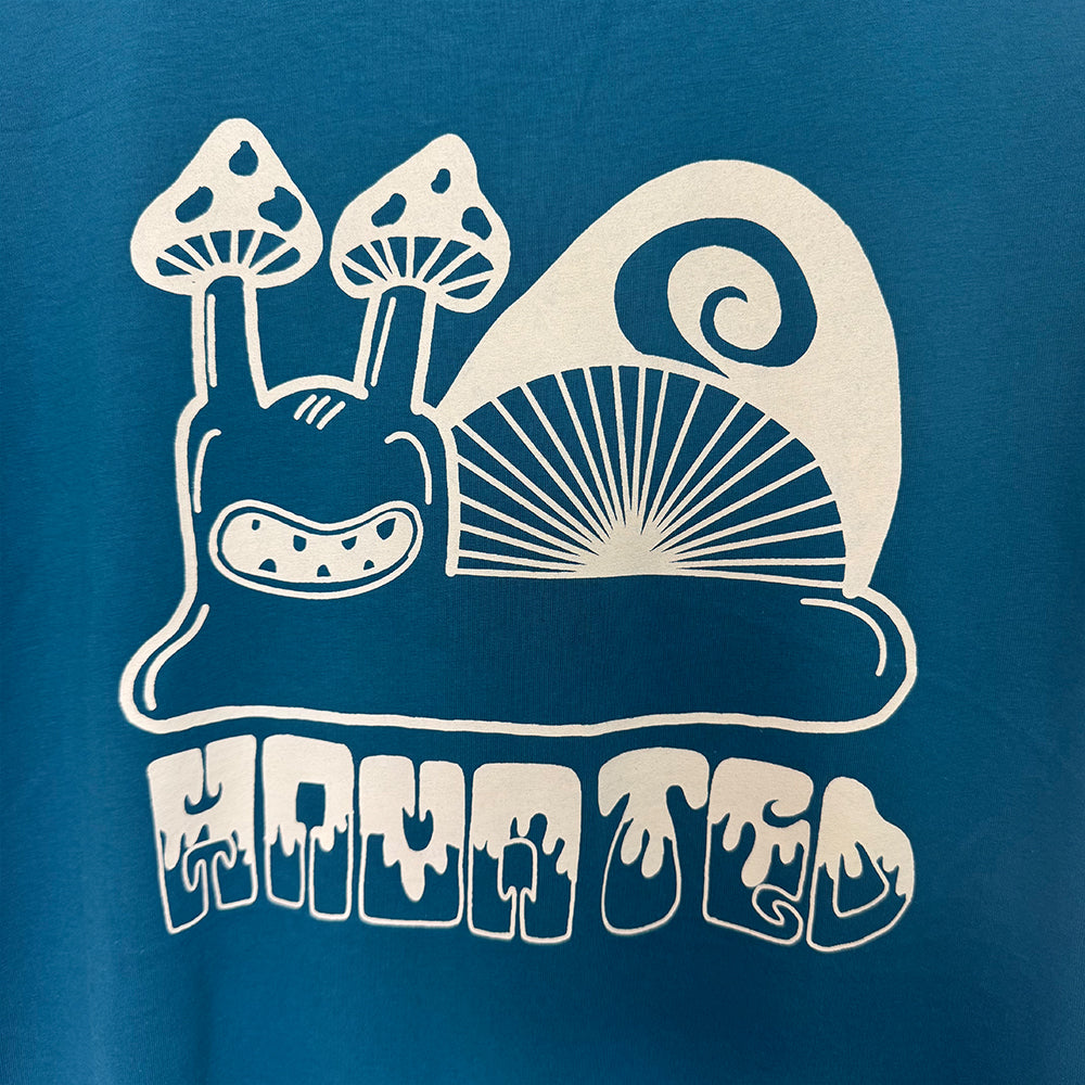 MUSHY SNAIL - HAUNTED CLOTHING TSHIRT - D5 BODYBOARD SHOP
