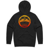 SCIENCE HAWAII SUNSET  HOODED JUMPER - D5 BODYBOARD SHOP