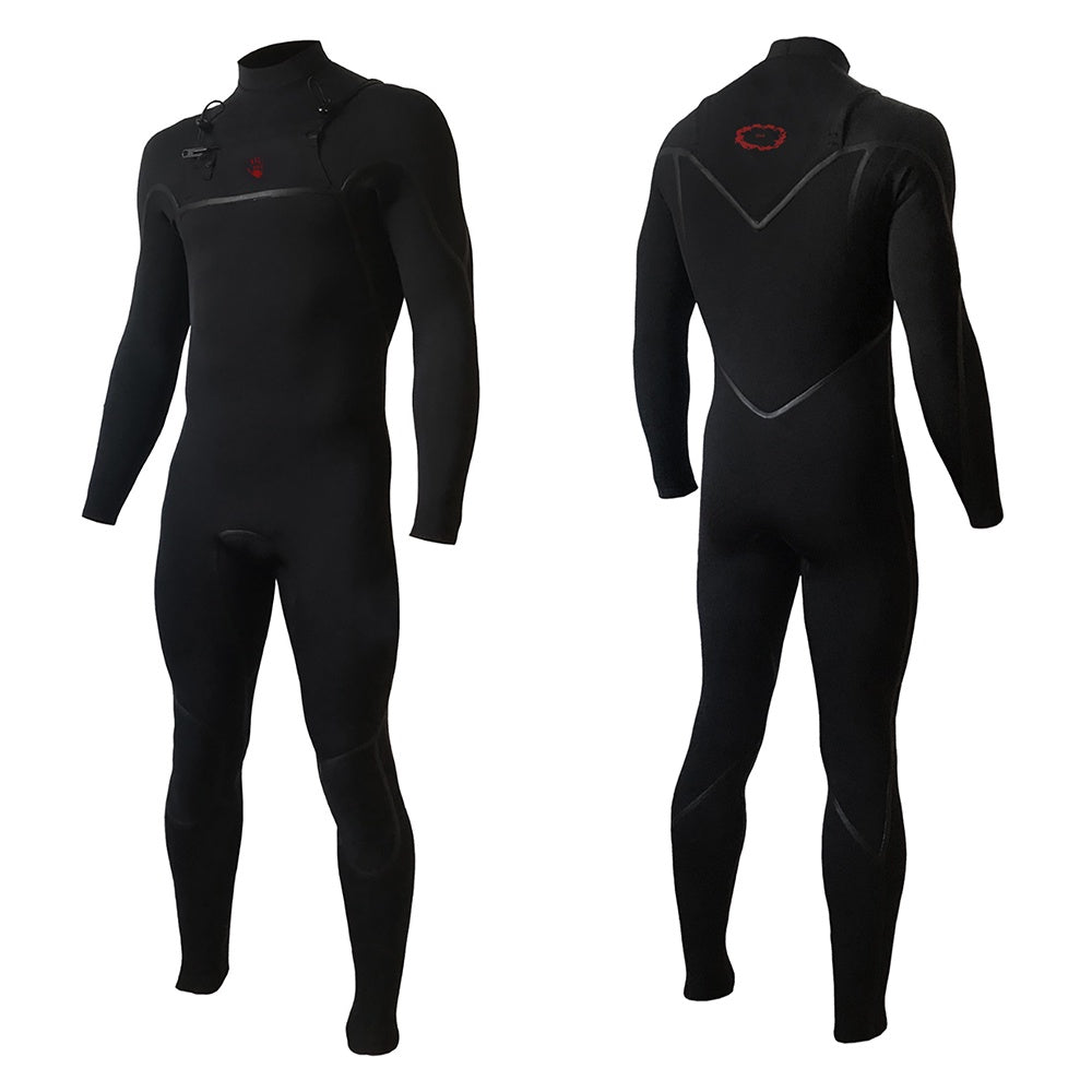 ZION ANDO 3/2 CHEST ZIP STEAMER - D5 BODYBOARD SHOP