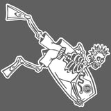D5 AIR FOZZA CAR STICKER - D5 BODYBOARD SHOP