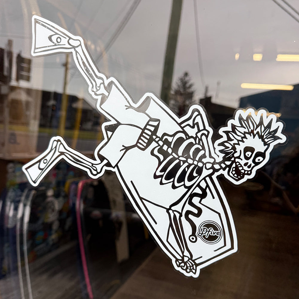 D5 AIR FOZZA CAR STICKER - D5 BODYBOARD SHOP