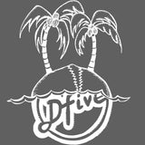 D5 OG PALM CAR SICKER - D5 BODYBOARD SHOP