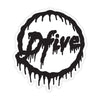 D5 SLIME BALL STICKER 13cm - D5 BODYBOARD SHOP