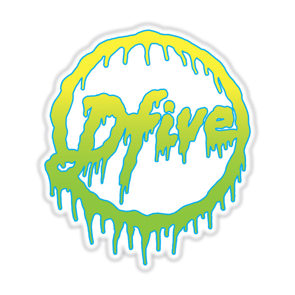 D5 SLIME BALL STICKER 13cm - D5 BODYBOARD SHOP