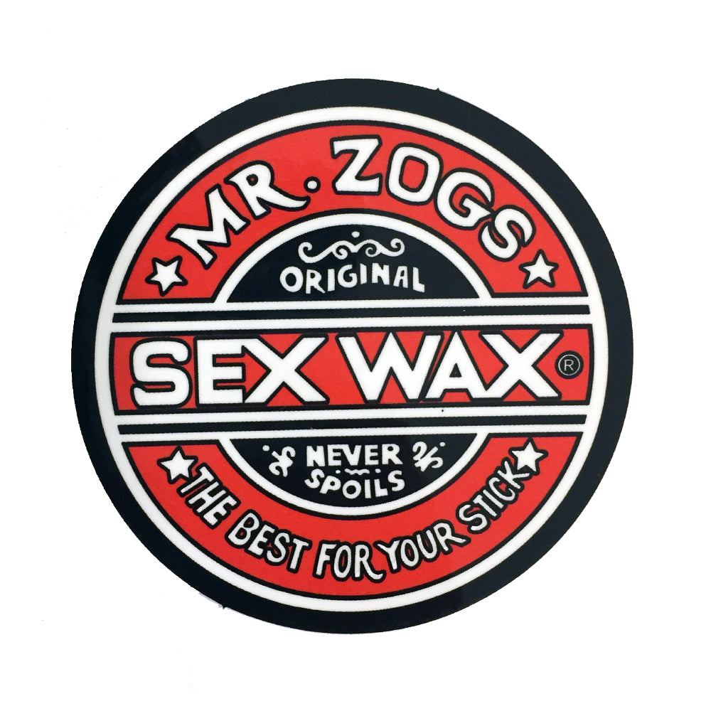 SEXWAX STICKER - COLOUR - D5 BODYBOARD SHOP