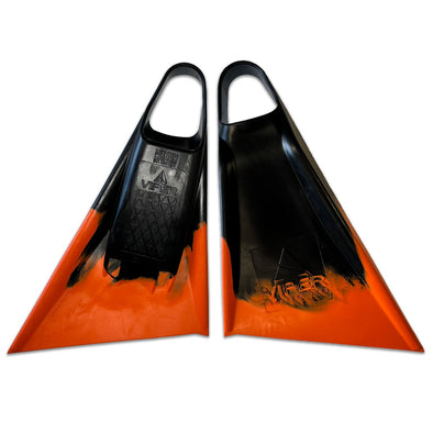VIPER DELTA ICON SUPER SOFT BLACK ORANGE  - D5 BODYBOARD SHOP 
