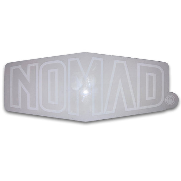 NOMAD WORD STICKER - D5 BODYBOARD SHOP